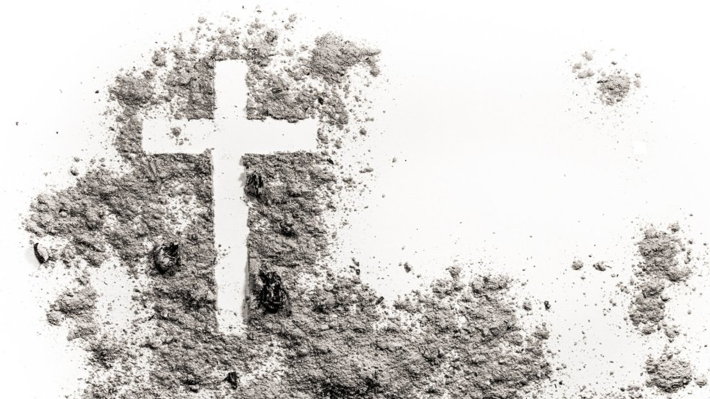 Ashes, Water, and the Sign of the Cross